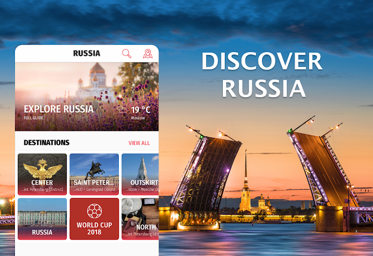 ✈ Russia Travel Guide Offline - New - (Android)
