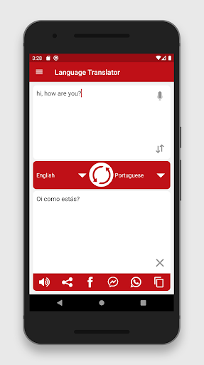 Language Translator Screen 3