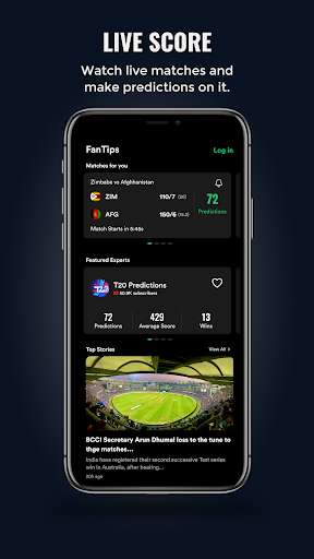 FanCric Cricket World Liveline Screen 3