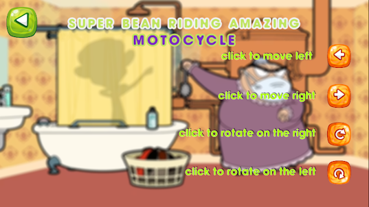 Super Mr Bean Game Motobike