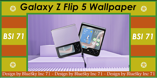 Android application Z Flip5 Wallpaper screenshort