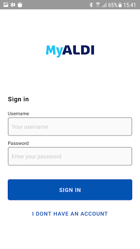 MyALDI V2.0 Screen 2