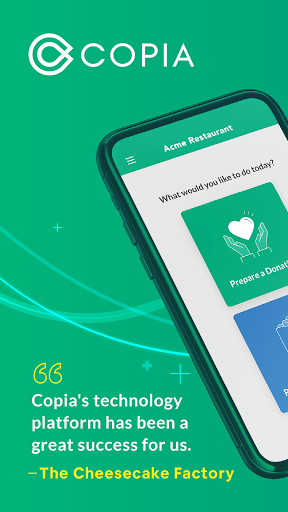Android application Copia screenshort