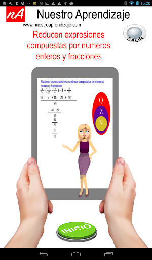 Android application Reducen expresión de decimale screenshort
