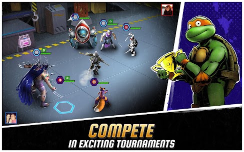 تحميل لعبة Ninja Turtles Legends مهكرة اخر اصدار 2023 3