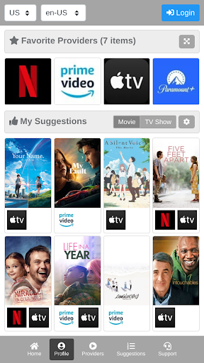 Streaming Discovery Screen 2