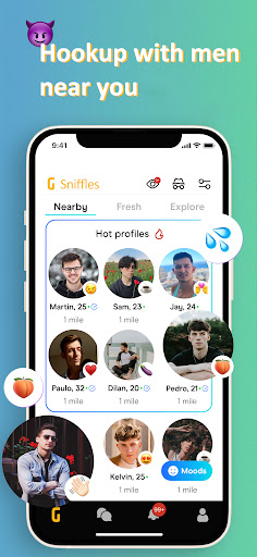 Sniffles:Men Chat App Apk by KEVIN GOODRUM wikiapk com