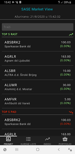 Android application SASE Market View screenshort