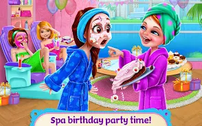 Spa Birthday Party Screenshot