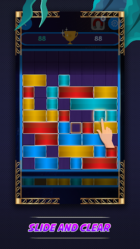 Slide Puzzle Drop Jewels Blast Screen 2