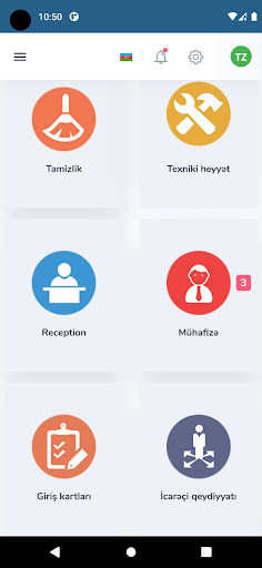 Android application XMS ( Xəzər Mənzil Servis ) screenshort
