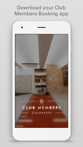 Android application Champneys Members screenshort