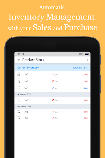 Screenshot of Simple Invoice Manager