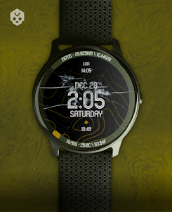Animated Curves Watch Face