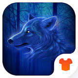 Blue Wolf Theme for Android icon