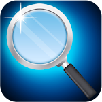 Cover Image of Download magnifying glass with light  APK