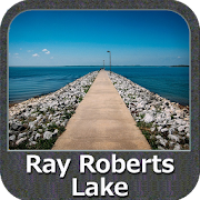 Lake Ray Roberts Texas GPS Map