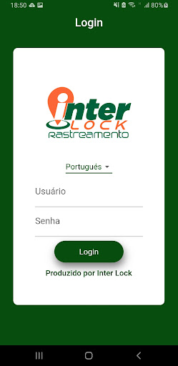 Android application Inter Lock screenshort