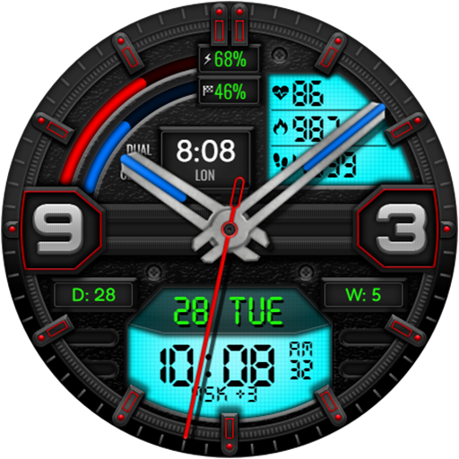 Hybrid ALIZON WD122 Watch face