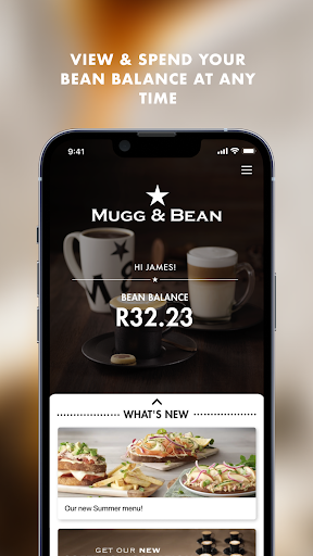 Android application Mugg & Bean screenshort