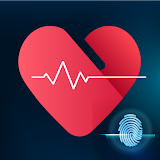 Cardiograph Heart rate monitor icon