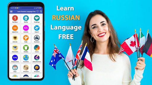 Android application Learn Russian Language Offline screenshort