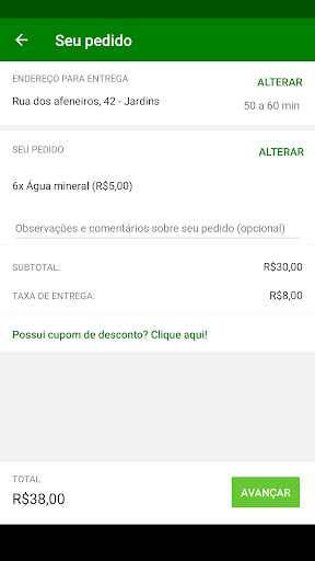 Anjos Lanches Screen 3