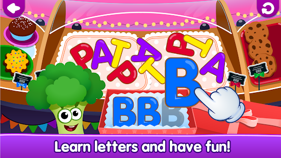 Скачать Funny Food!?learn ABC games for toddlers&babies? Онлайн бесплатно на Андроид