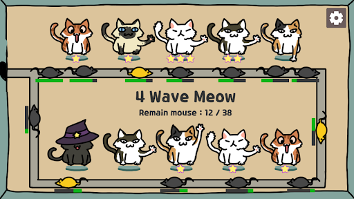 Android application Defense Meow:Cat Tower Defense screenshort