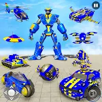 Cover Image of Baixar Flying Car Robot Ball Games  APK