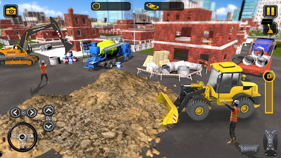 Heavy Construction Simulator Game: Excavator Games apkdebit screenshots 19