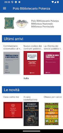 Android application National Library pz screenshort