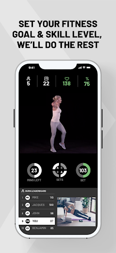 Fitillion Personalised Fitness Screen 3
