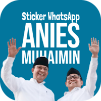 Stiker Amin - Anies Cak Imin