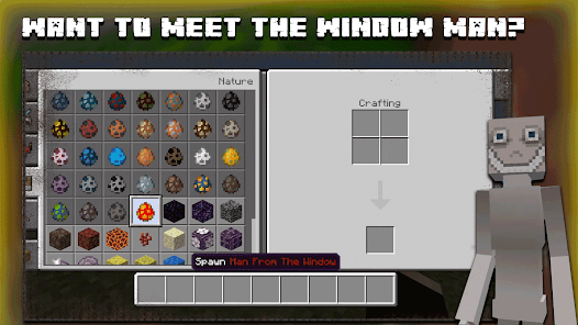 Screenshot 1 Window Man mod for MCPE android