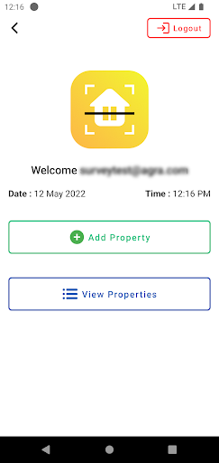 Android application Satcop Survey screenshort