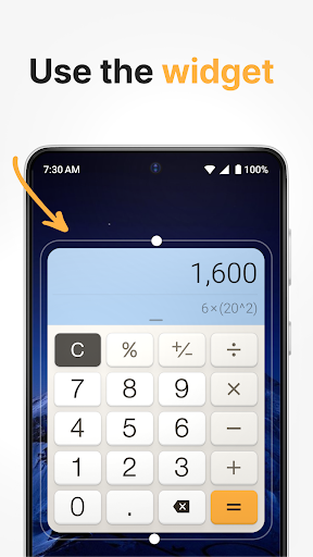 Screenshot of Calculator Plus with History