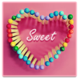 Sweet Love Heart Theme icon