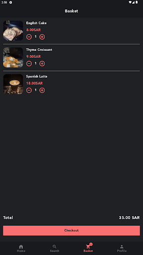 Honey Coffee Screen 3
