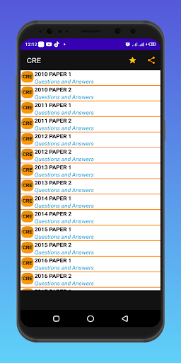 CRE Kcse past papers