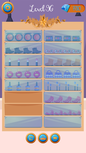 Android application BEAUTY SORT PUZZLE screenshort