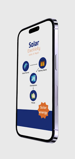 Android application Solar energy guide screenshort