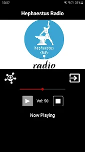 Hephaestus Radio App