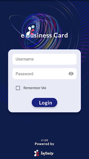 Infinity BizCard Screen 2