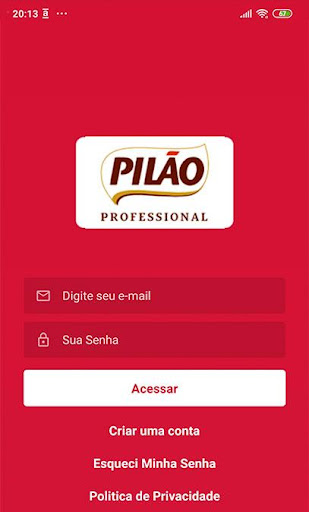Android application SLPay - Pilão Professional screenshort