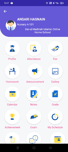 Dar-ul-Madinah Home School Screen 3