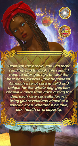 Tarot Oracle Screen 2