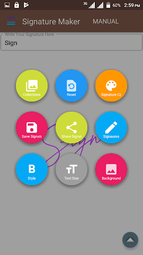 Signature Maker Screen 2