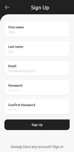 NoteApp Screen 2