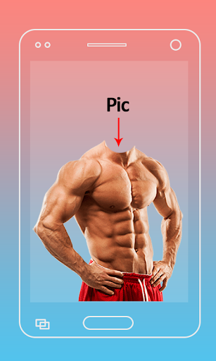 Android application Body Building Photo Editor screenshort